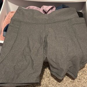 Old Navy Women's Gray Bike Shorts